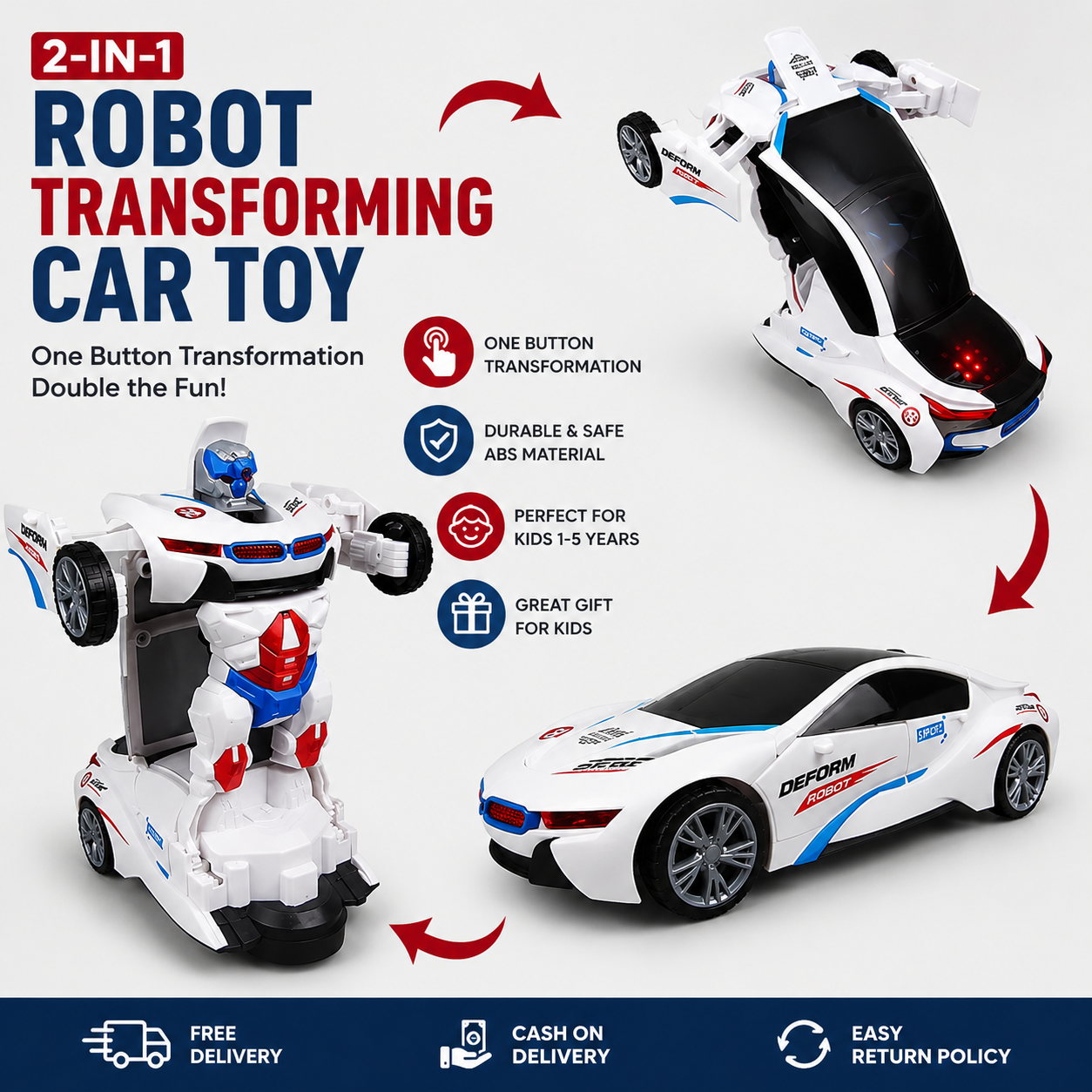 Robot Deform Car