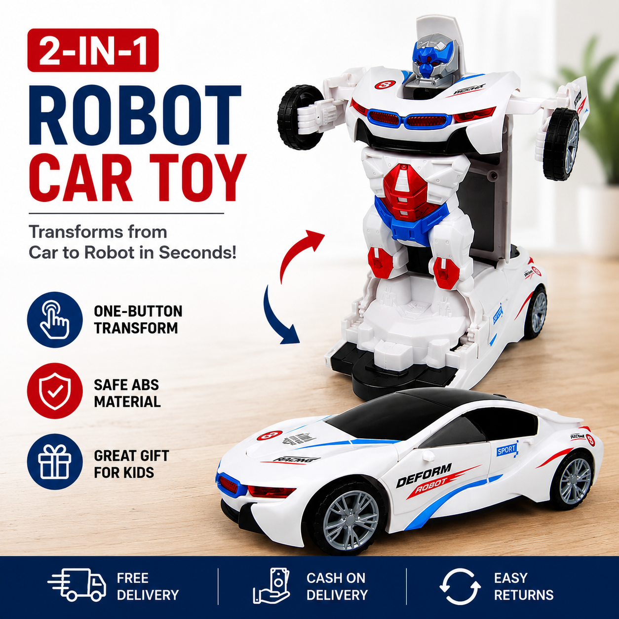 Robot Deform Car