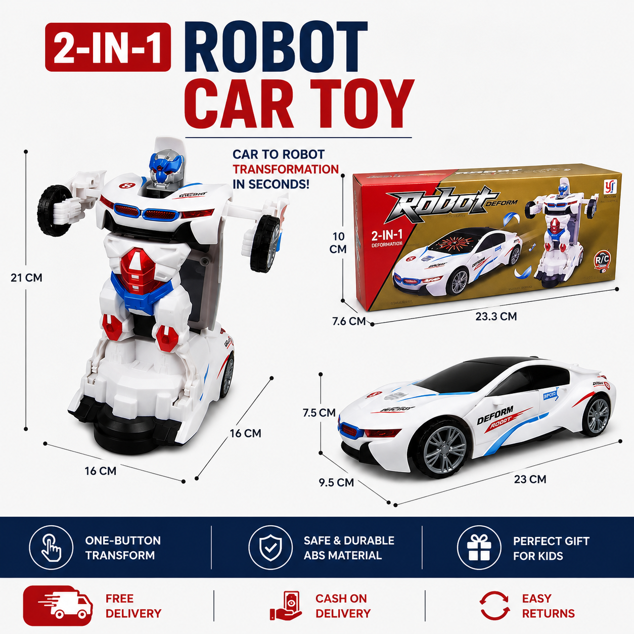 Robot Deform Car