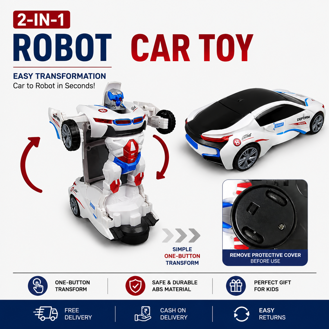 Robot Deform Car