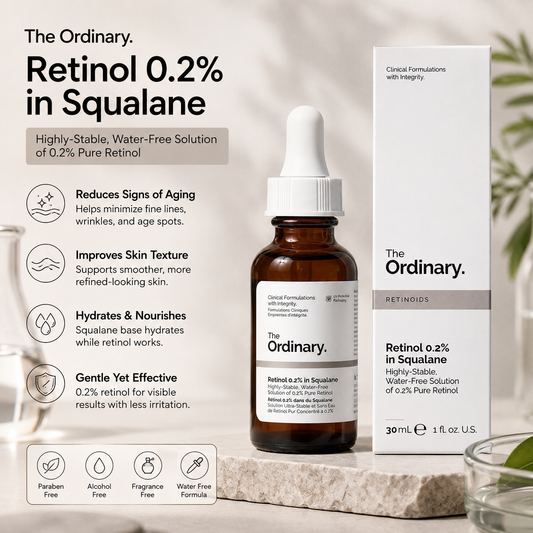 The Ordinary - Retinol 0.2% in Squalane (Original)